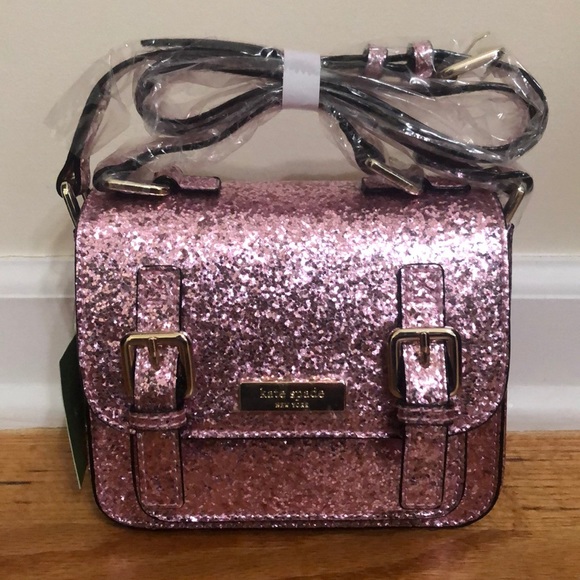 kate spade Handbags - NWT- Kate Spade Scout Bag In Pink Glitter